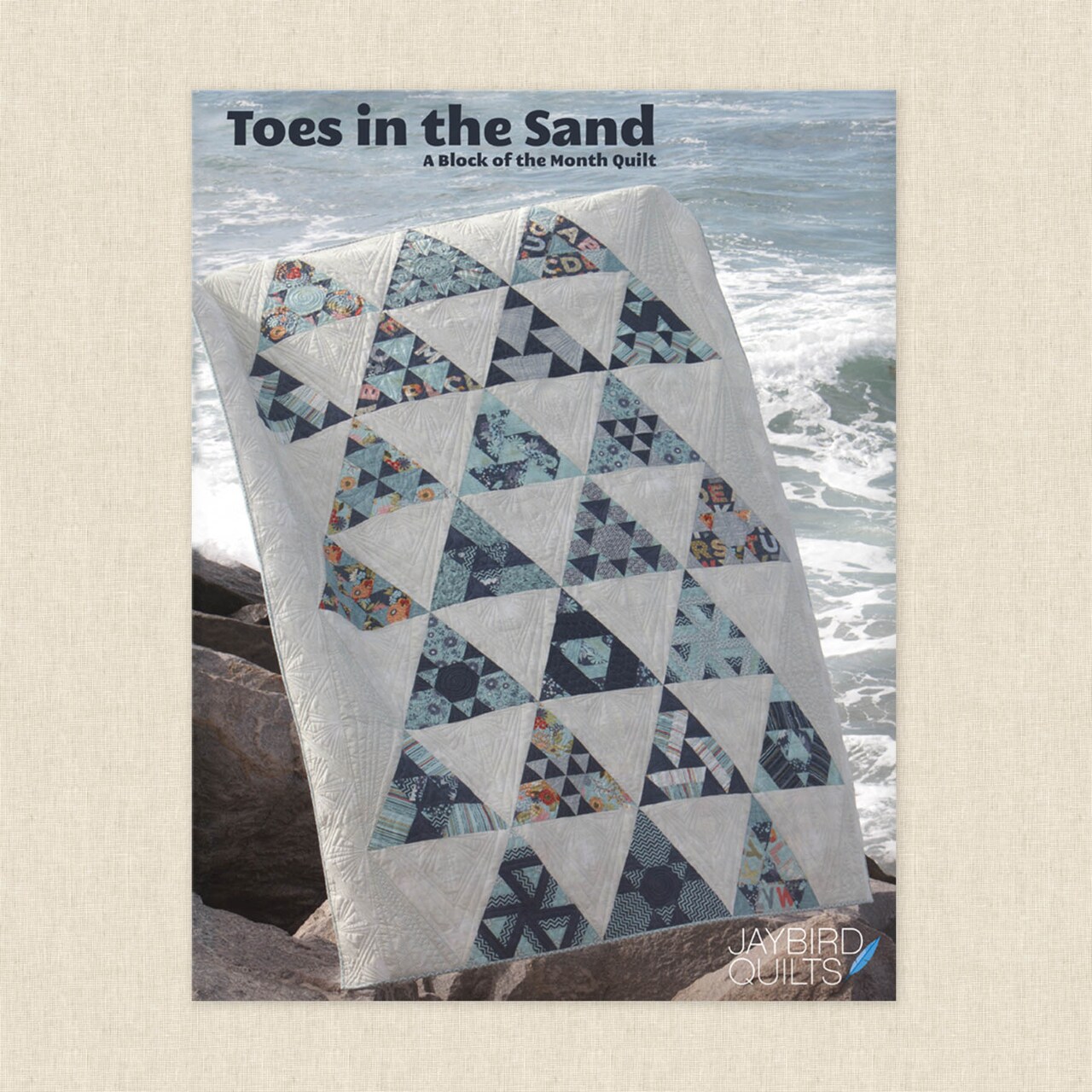 Toes in the Sand Block of the Month (jbq 130) | Jaybird Quilts | Sewing Pattern